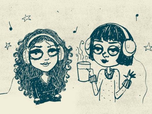 Adamopoulou and Othonaiou sketch for Comicmania